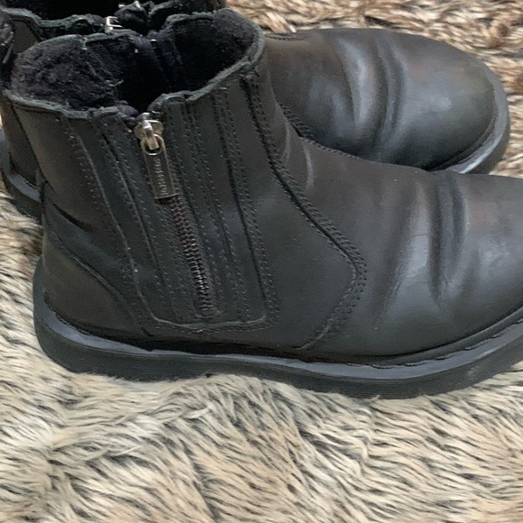 Dr. Martens Black Combat Boots - Picture 2 of 14